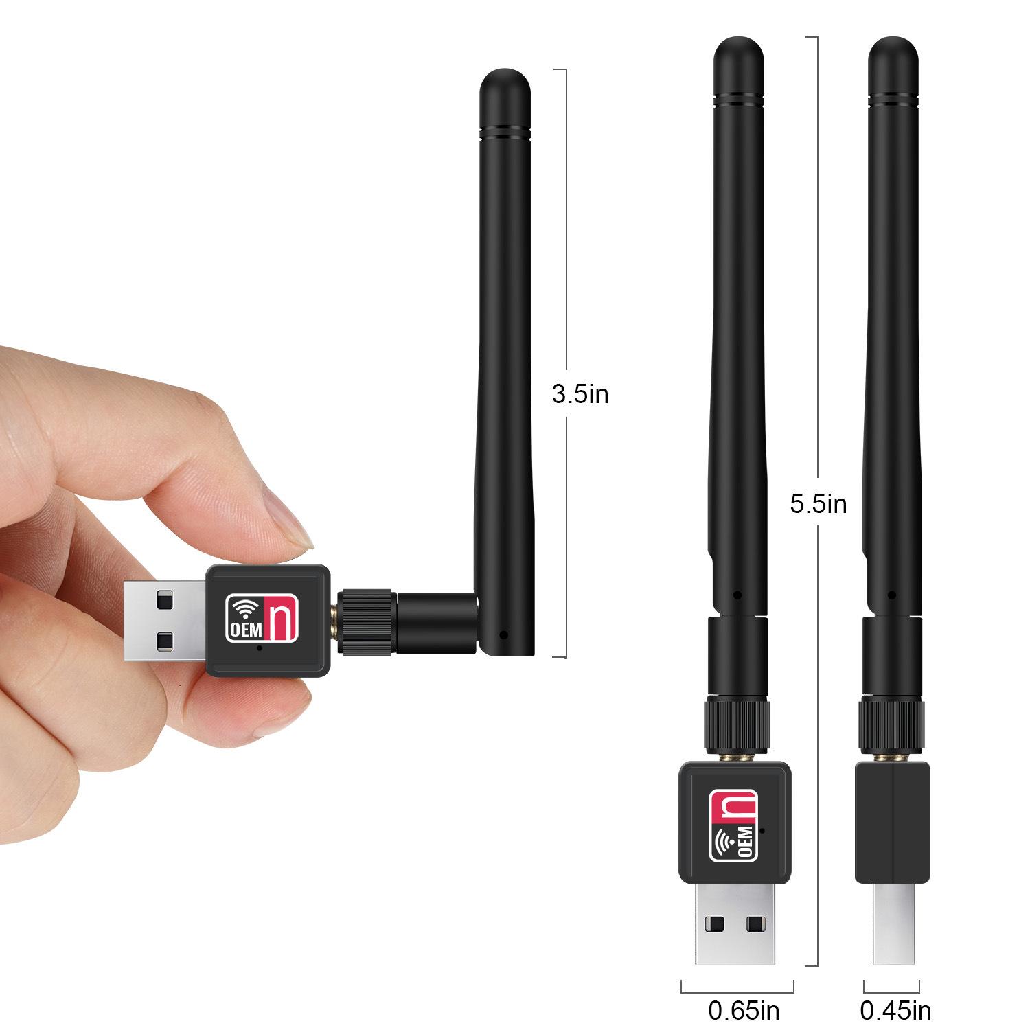 USB WiFi Adapter Wireless 150Mbps  USB WIFI PEN Mini USB Wifi Adapter Dongle 3