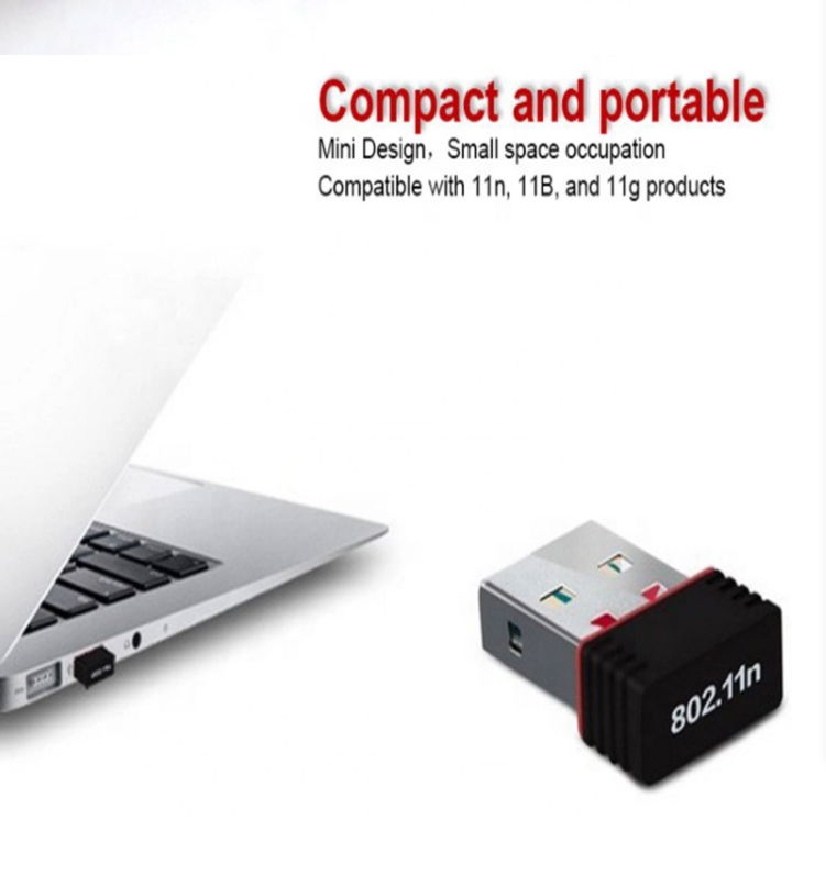 MT7601 USB Wifi Adapter For PC 150M Wireless USB Wlan 802.11n Wireless USB 5