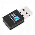 300M  Wireless USB Adapter 300Mbps Wifi USB Dongle 6