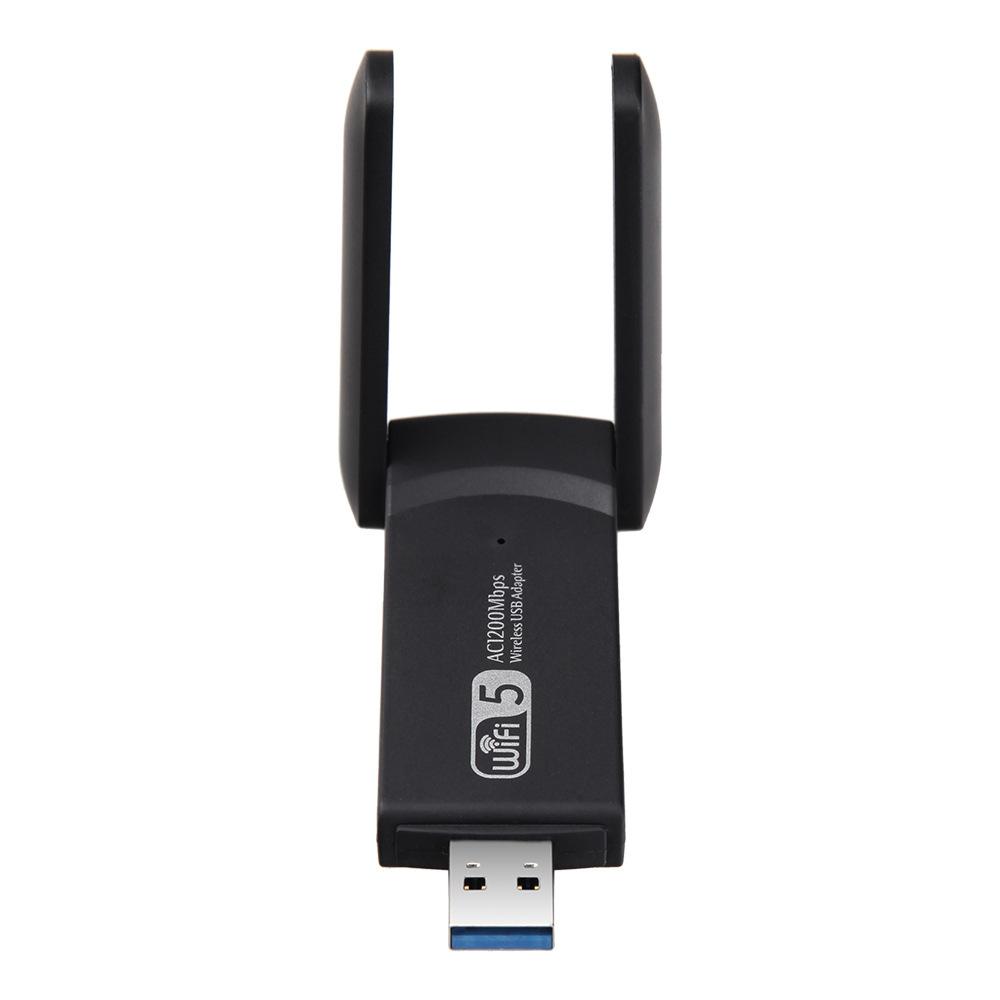  WIFI Receiver driver-free 2.4G+5G 1200mbps lan card 