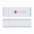  USB 3.0 Gigabit Wireless LAN AC1200M Dual Band 5G WIFI Signal Receiver  