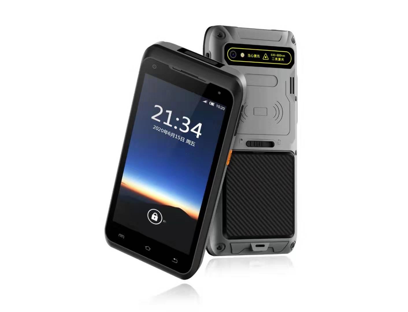 5.5 Inch  4G LTE IP65 Waterproof GPS Android R   ed PDA 4