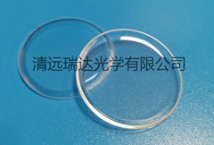 Sapphire Crystal Lens Single Dome Round