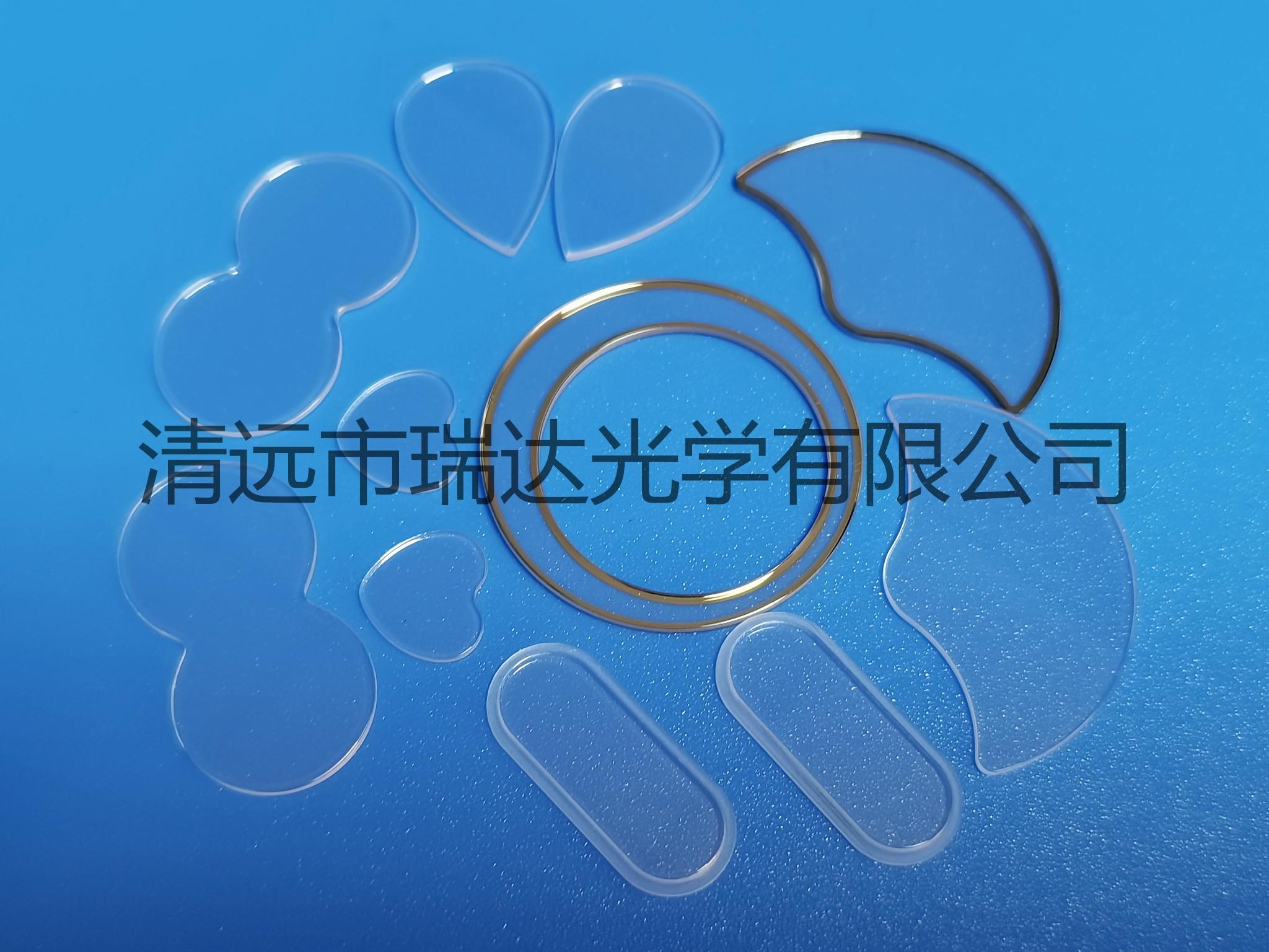 加工礦用本安型攝像儀鏡頭保護高清玻璃鏡片 藍寶石防水玻璃鏡片 2