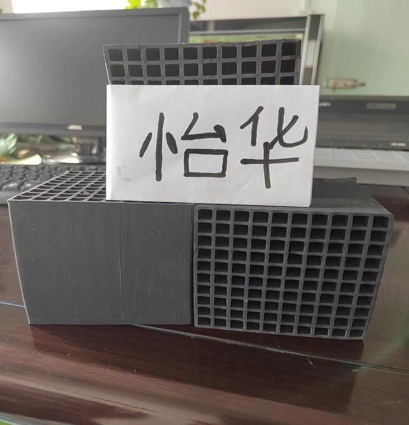 蜂窝活性炭方块800碘值烤漆房防水活性炭过滤蜂窝状环保活性炭 4