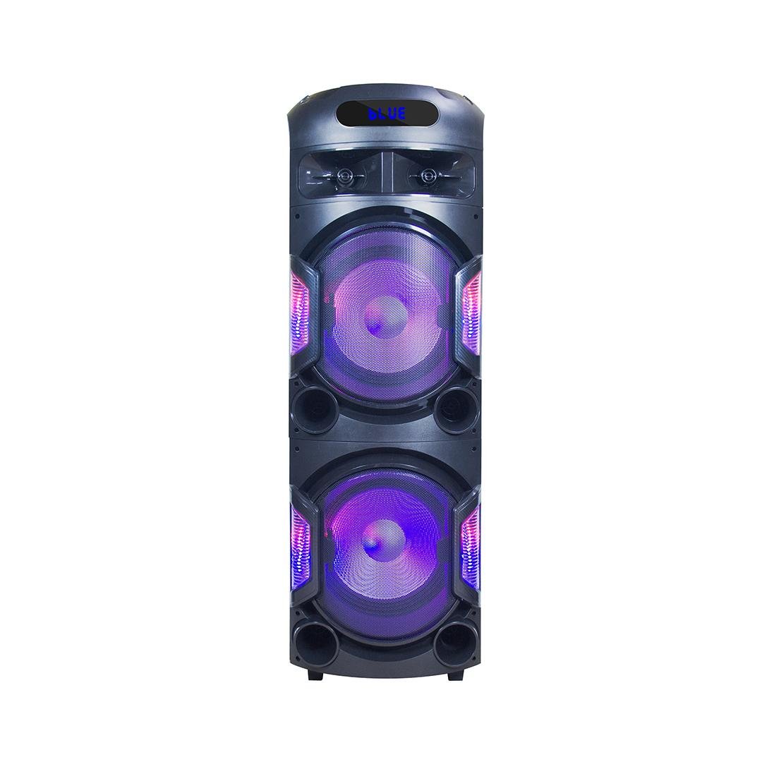 High Power Multi-functions Dual Subwoofer Speaker with Trolley BK-W1209 2
