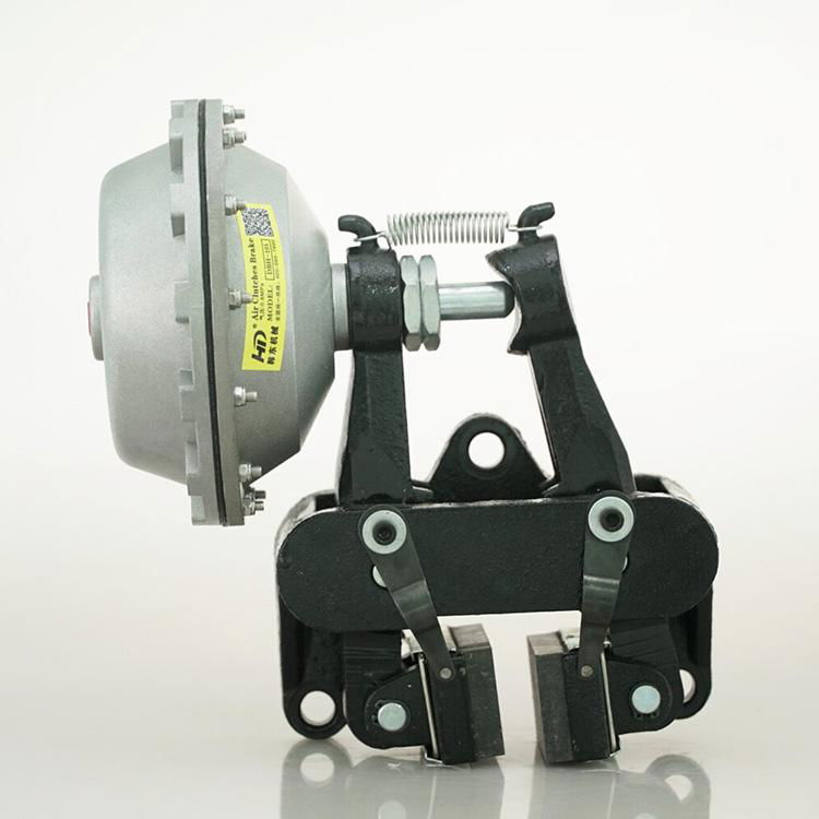 DBH horizontal mounted pneumatic caliper disc brake