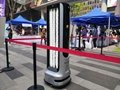 Latest hotel hospital autonomous sanitizing UVC mobile robot with UV light 5