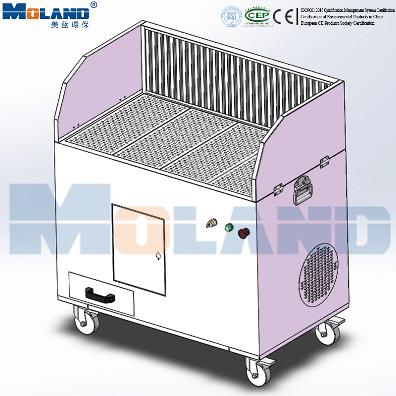 Downdraft Grinding Table Dust Dedusting Grinding Workbench 5