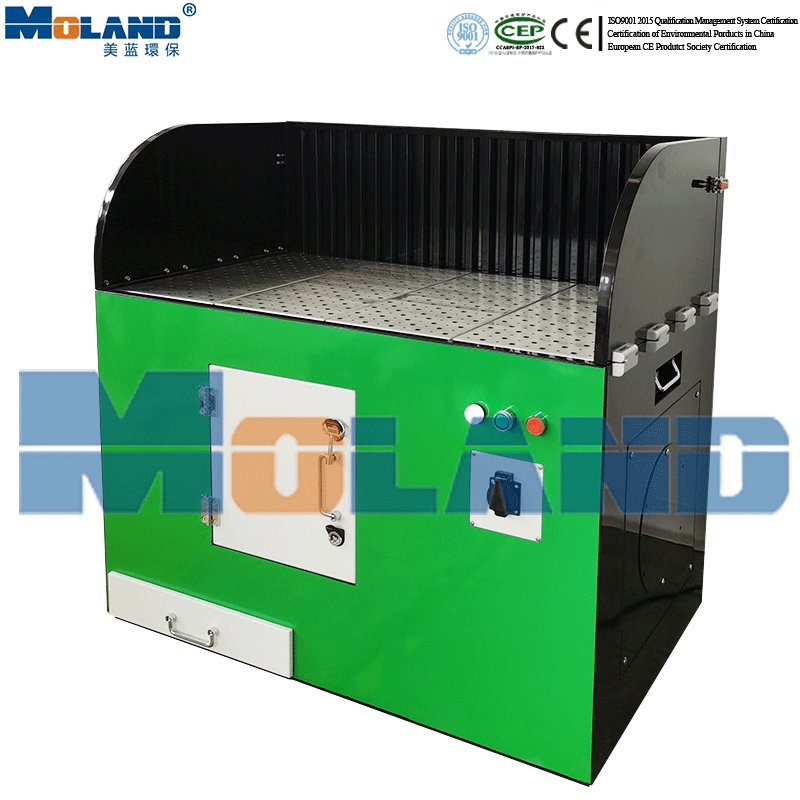 Downdraft Grinding Table Dust Collection Workbench for Welding Fume Deburrin