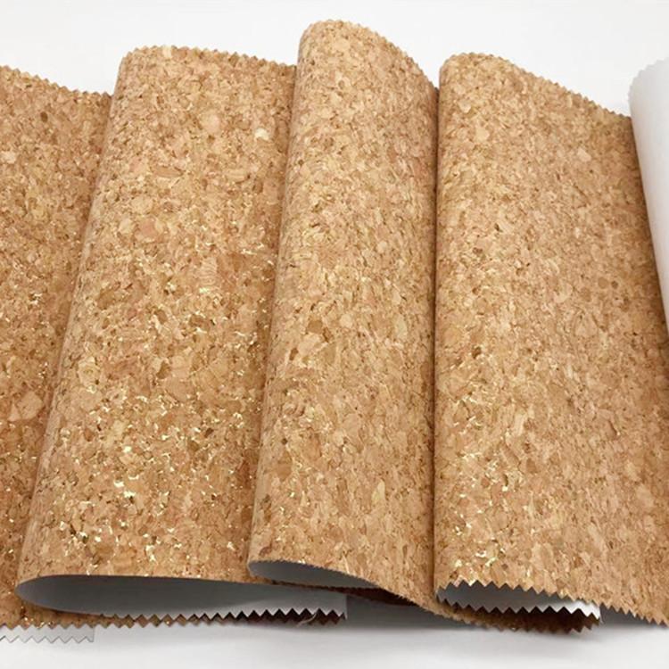 Cork Fabric Made of Natural Cork EcoFriendly Passed Reach by SGS Test