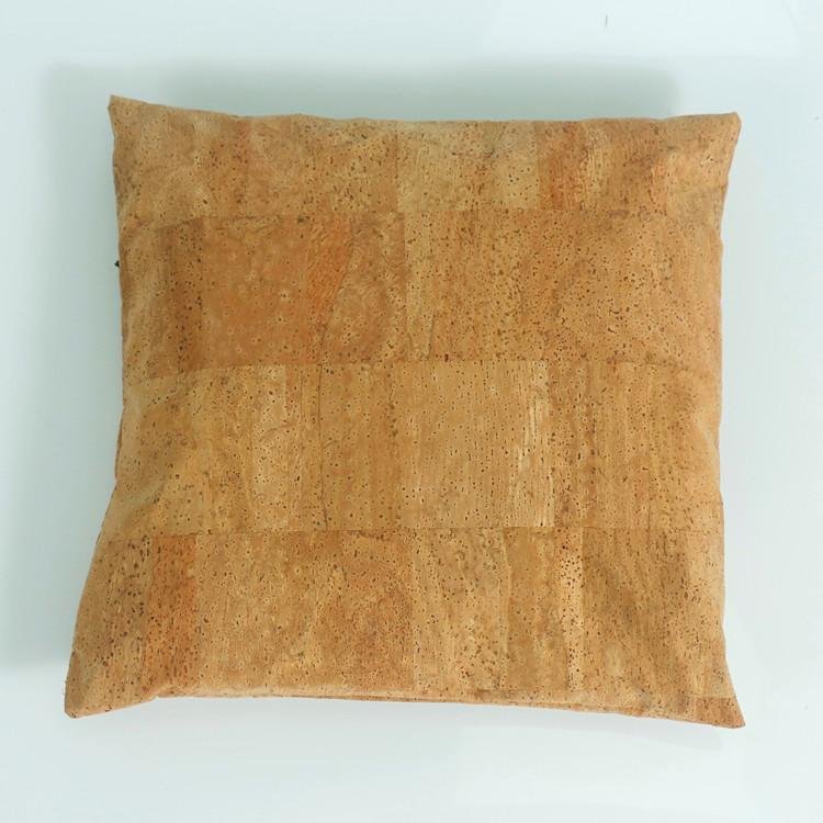 Cushion Cover Made of Natural Cork Eco-Friendly Passed Reach by SGS Test