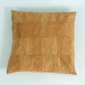 软木面料靠枕由天然橡树树皮制成环保易清洗抗拉伸 1