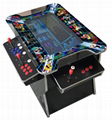 4  Player Cocktail Arcade Machine with Tilt Up Lid and 3500 Games 
