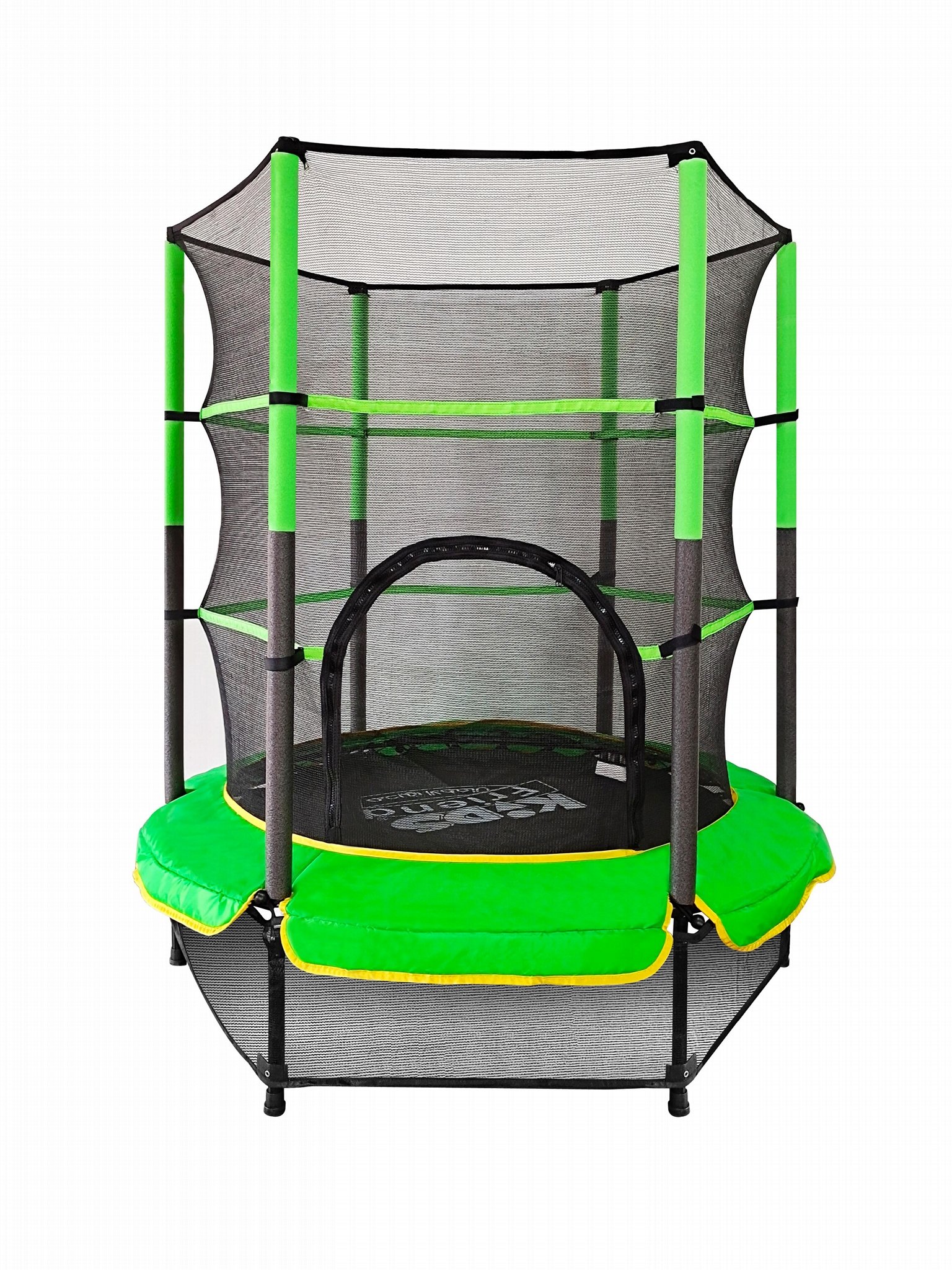 Hot sale 54 inch indoor trampoline with safety net for kids 