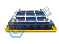 Mould for concrete block machine