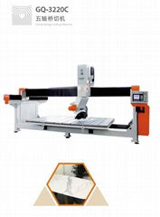 5 axis Marble bridges saw cutting machine GQ-3220C