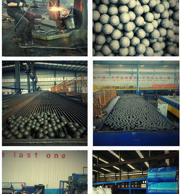 Forged Grinding Media steel balls 1" for Ball Mill Mining 5