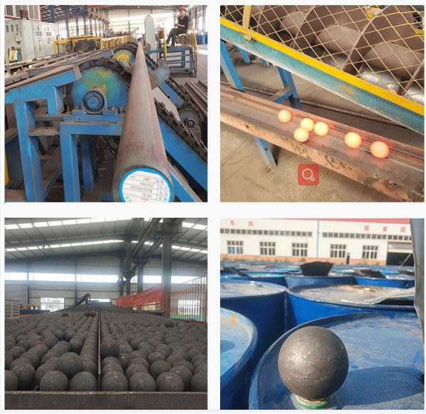 Forged Grinding Steel Balls 100mm for gold mines and copper mines