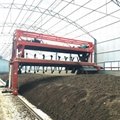 Cow manure straw fermentation groove type compost turner machine equipment 3