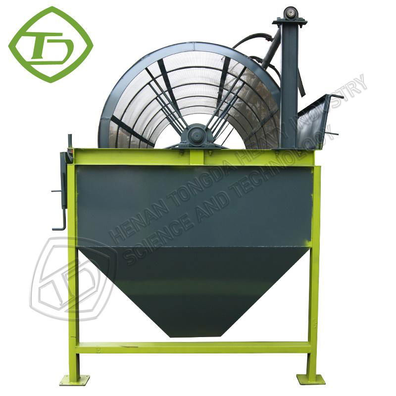 High efficiency rotary dry and wet drum sand screening machine  4