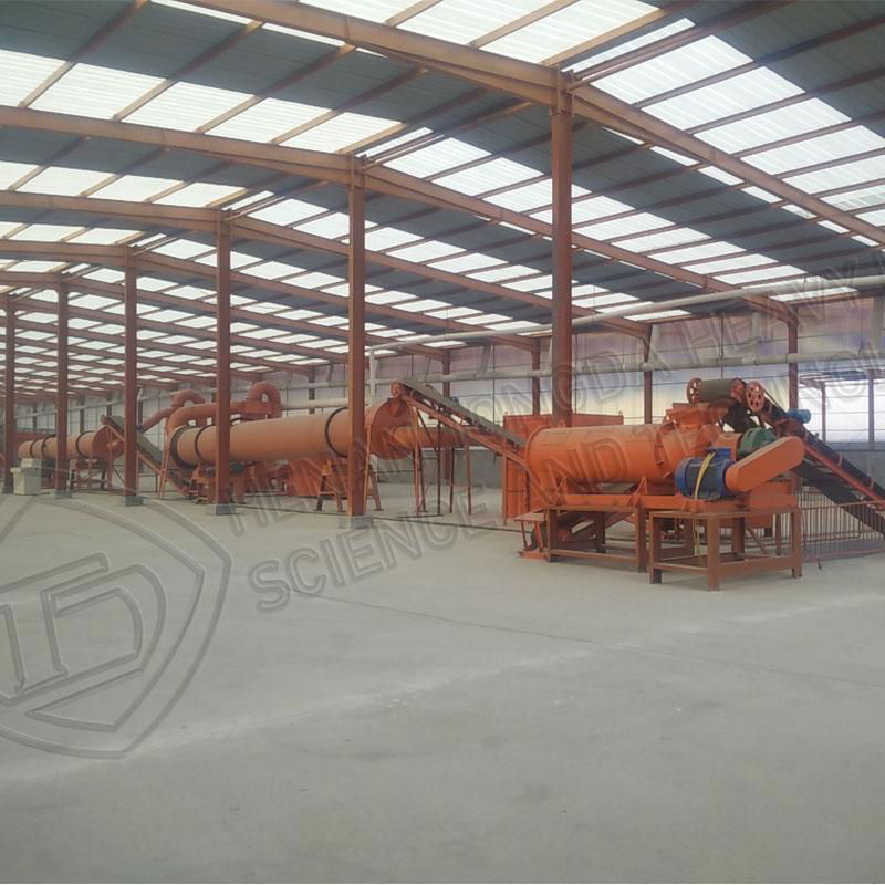 Manufacturing Process of Cow Dung Organic and Compound Fertilizer Product Line 3