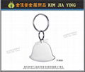 Small bell metal pet tag 1