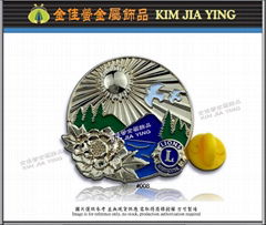 Society/Business/Customized Color Enamel Metal Badge