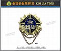 Cultural/customized color enamel metal badge 2