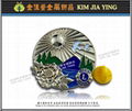 Cultural/customized color enamel metal badge