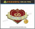 Cultural/customized color enamel metal badge