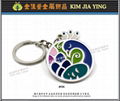 customized color enamel metal badge 19