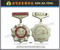 Customized colored enamel metal medal