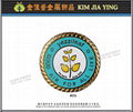 Customized magnetic enamel metal badge