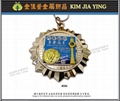 Customized magnetic enamel metal badge