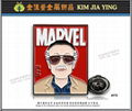 Customized magnetic enamel metal badge