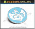 Customized color enamel metal badge 8