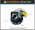 Customized color enamel metal badge 20