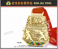 Custom half marathon medals