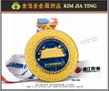 Marathon finish medals, metal commemorative medals, sports event medals