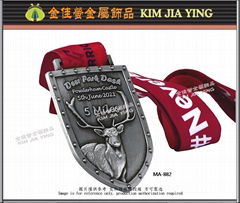 3D three-dimensional mold technology, event commemorative, metal medal