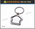 Customized style, 999 gold bar shape key ring 10