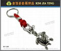 Professionally made key rings Customized metal charms 10