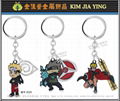 online game Merchandise Customized Metal Key Ring Souvenirs