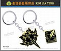 online game Merchandise Customized Metal Key Ring Souvenirs