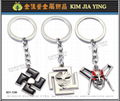 online game Merchandise Customized Metal Key Ring Souvenirs