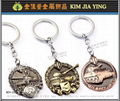 online game Merchandise Customized Metal Key Ring Souvenirs