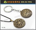 online game Merchandise Customized Metal Key Ring Souvenirs