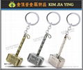 game anime cartoon figurine Customized keychain factory 7