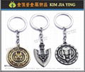 game anime cartoon figurine Customized keychain factory 15